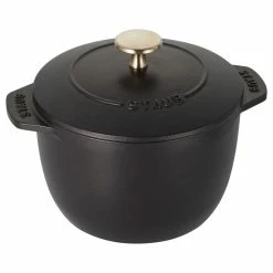 Staub 1.5 Qt. Petite French Oven | Matte Black