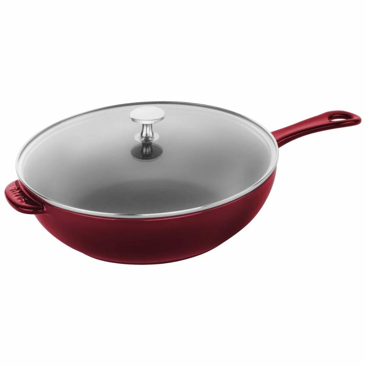 Staub 2.9 Qt Cast Iron Daily Pan | Grenadine 1 Staub 2.9 Qt Cast Iron Daily Pan | Grenadine