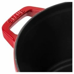 Staub Stackable Cocotte, Braiser, And Grill Pan With Lid | Cherry 17 Staub Stackable Cocotte, Braiser, And Grill Pan With Lid | Cherry -Cookware Sets Sales 2023 1010887 0