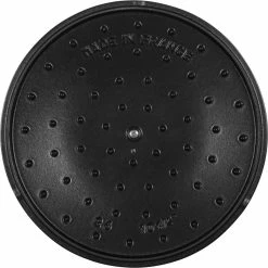 Staub Stackable Cocotte, Braiser, And Grill Pan With Lid | Black 43 Staub Stackable Cocotte, Braiser, And Grill Pan With Lid | Black -Cookware Sets Sales 2023 1021322 10