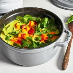 Staub 7 Qt. Round Cocotte/Dutch Oven | Graphite Grey -Cookware Sets Sales 2023 1102818