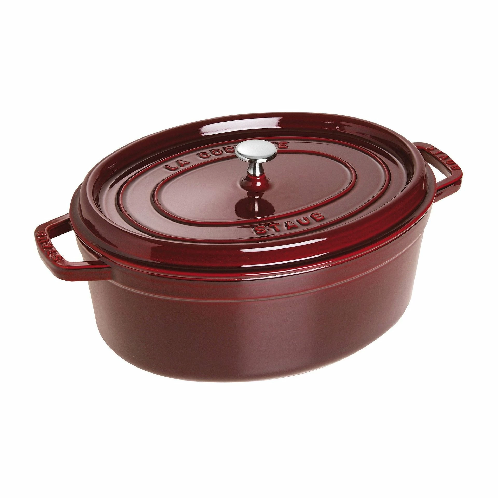 Staub 7 Qt. Oval Cocotte/Dutch Oven | Grenadine 1 Staub 7 Qt. Oval Cocotte/Dutch Oven | Grenadine