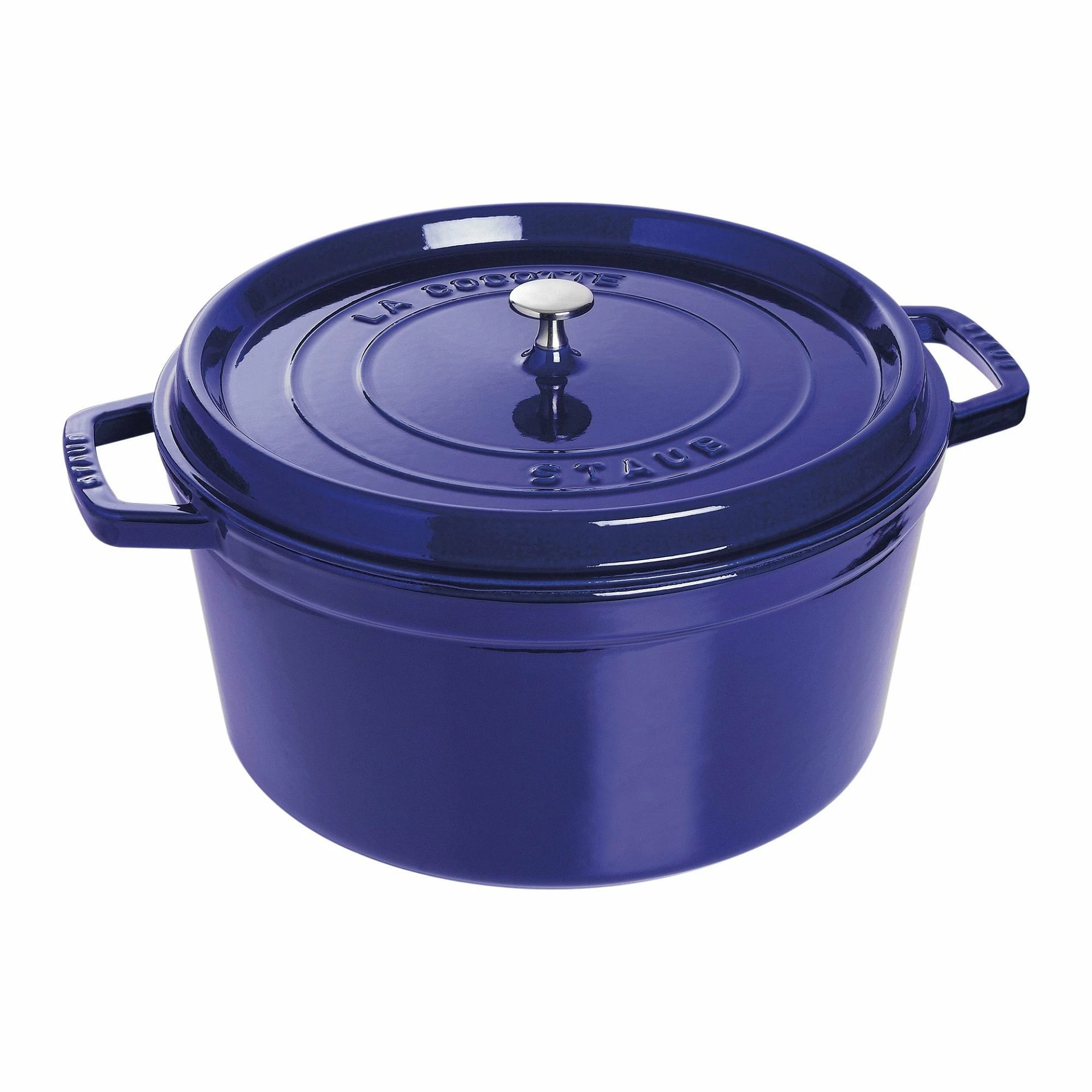Staub 13.25 Qt. Round Cocotte/Dutch Oven | Dark Blue 1 Staub 13.25 Qt. Round Cocotte/Dutch Oven | Dark Blue