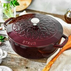 Staub 3.75 Qt Essential French Oven With Lilly Lid | Grenadine -Cookware Sets Sales 2023 11212487 ls 01 1