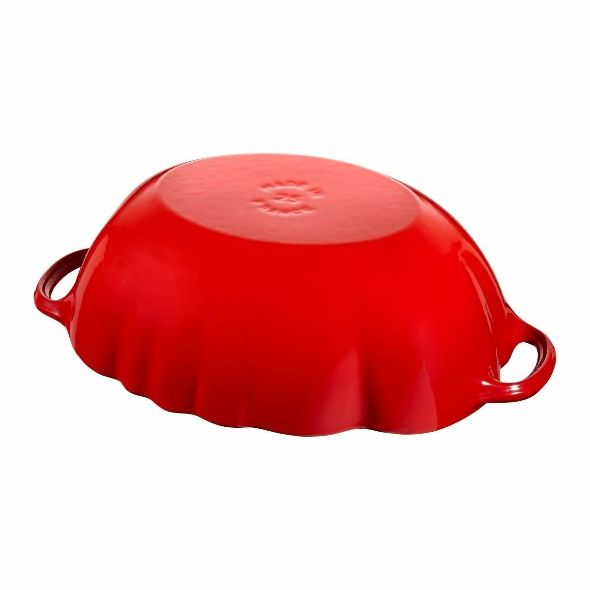 Staub 3 Qt. Tomato Cocotte | Cherry Red 5 Staub 3 Qt. Tomato Cocotte | Cherry Red - Image 5
