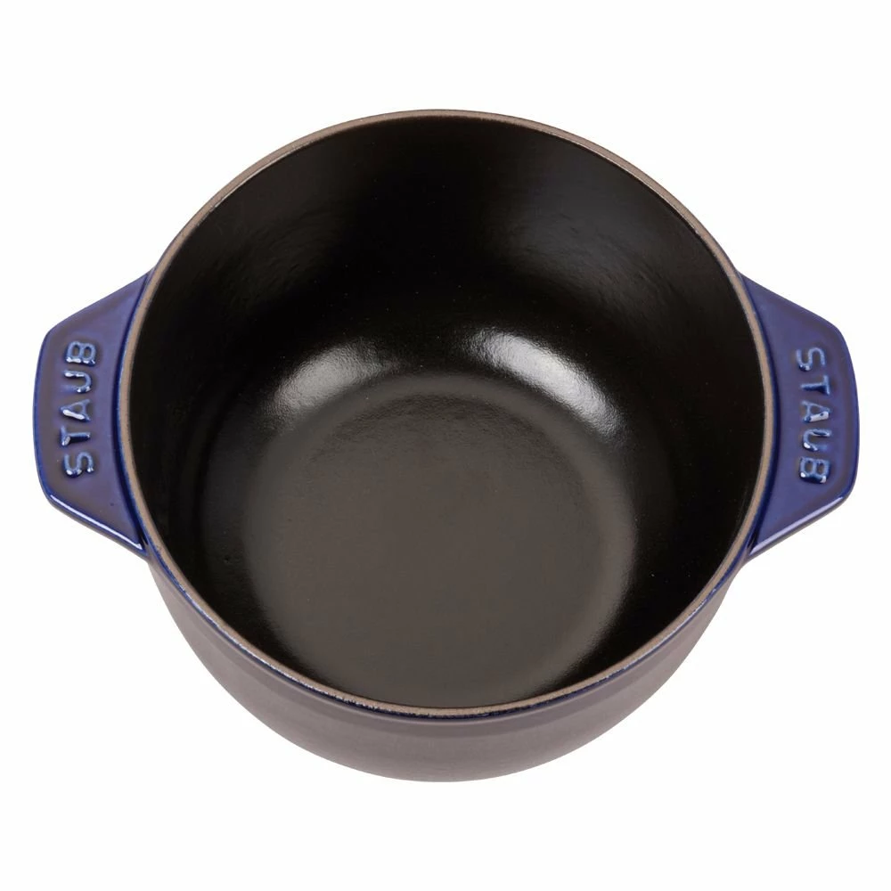 Staub 1.5 Qt. Petite French Oven | Dark Blue 5 Staub 1.5 Qt. Petite French Oven | Dark Blue - Image 5