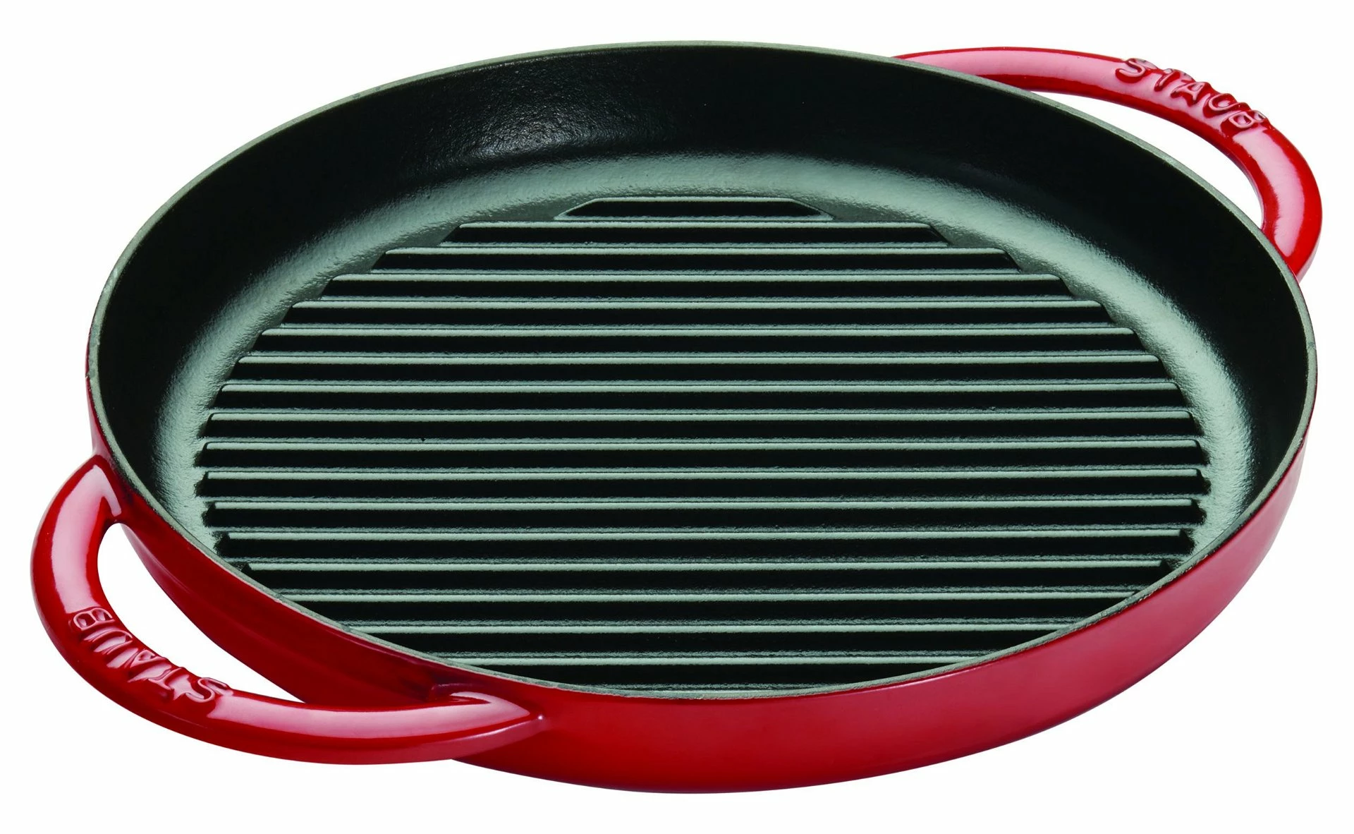 Staub 10" Cast Iron Pure Grill Pan | Multiple Colors Available 1 Staub 10" Cast Iron Pure Grill Pan | Multiple Colors Available
