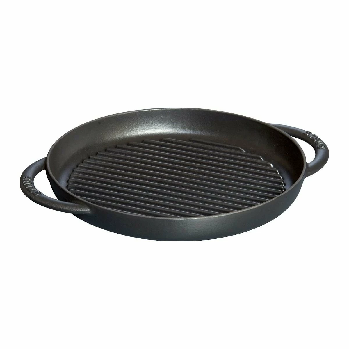 Staub 10" Cast Iron Pure Grill Pan | Matte Black 1 Staub 10" Cast Iron Pure Grill Pan | Matte Black