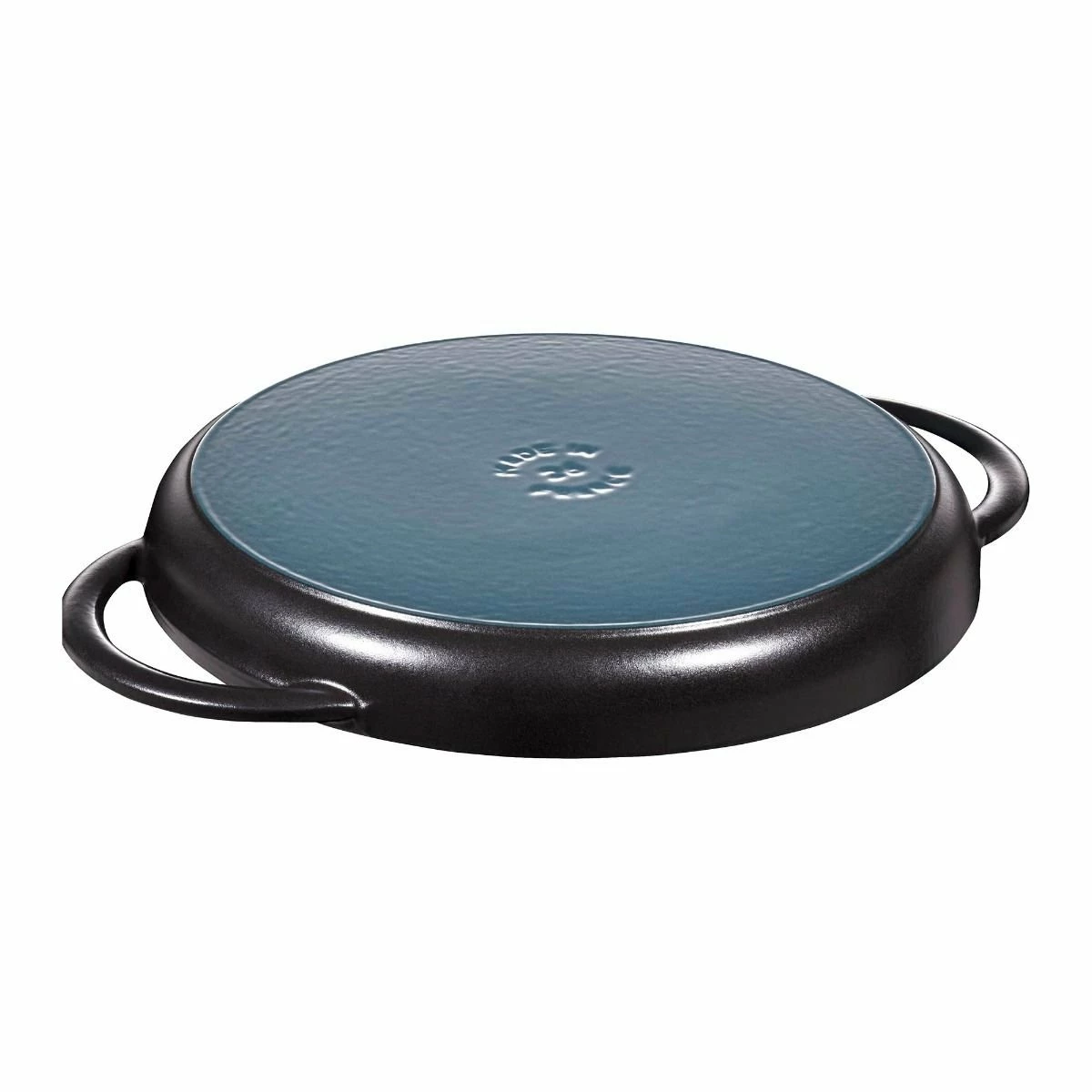 Staub 10" Cast Iron Pure Grill Pan | Matte Black 2 Staub 10" Cast Iron Pure Grill Pan | Matte Black - Image 2
