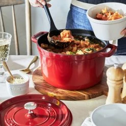 Staub 5 Qt Tall Cocotte | Cherry -Cookware Sets Sales 2023 12502406 gif2 05