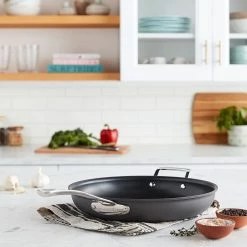 Cuisinart Contour Hard Anodized Open Skillet With Helper Handle | 12" 9 Cuisinart Contour Hard Anodized Open Skillet With Helper Handle | 12" -Cookware Sets Sales 2023 12inchlifestyle