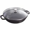 Staub 4.5 Qt. Perfect Frying Pan | Matte Black
