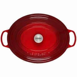 Le Creuset 15.5 Qt. Oval Signature Dutch Oven With Stainless Steel Knob | Cerise/Cherry Red 8 Le Creuset 15.5 Qt. Oval Signature Dutch Oven With Stainless Steel Knob | Cerise/Cherry Red -Cookware Sets Sales 2023 13430scr ae70dda22149b03