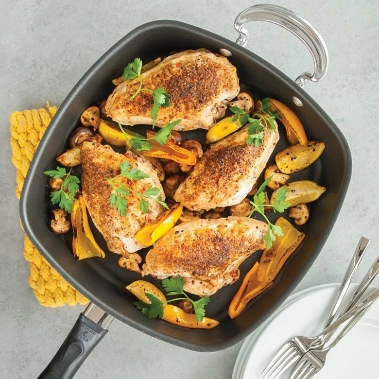 Nordic Ware Aluminum 13x13 Square Meal Pan 3 Nordic Ware Aluminum 13x13 Square Meal Pan - Image 3