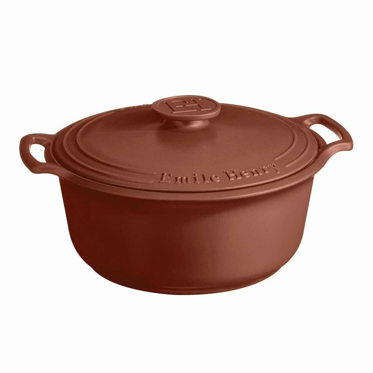 Emile Henry 7.5-Quart Sublime Stewpot | Sienna 1 Emile Henry 7.5-Quart Sublime Stewpot | Sienna