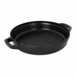 Staub Stackable Cocotte, Braiser, And Grill Pan With Lid | Black 42 Staub Stackable Cocotte, Braiser, And Grill Pan With Lid | Black -Cookware Sets Sales 2023 14552623 03