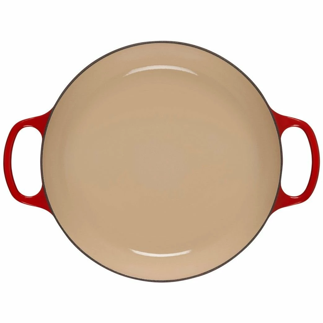 Le Creuset 3.5Qt Signature Braiser Eiffel Tower Collection | Cerise 4 Le Creuset 3.5Qt Signature Braiser Eiffel Tower Collection | Cerise - Image 4