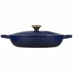 Le Creuset 3.5Qt Signature Braiser Eiffel Tower Collection | Indigo -Cookware Sets Sales 2023 16920scr 1bd3ef661dee292