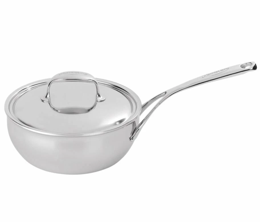 Demeyere Atlantis Saucier With Lid - 2.6 Quart 1 Demeyere Atlantis Saucier With Lid - 2.6 Quart