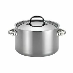 Anolon Cookware Anolon Tri-Ply Clad Stainless Steel 12pc Cookware Set 20 Anolon Cookware Anolon Tri-Ply Clad Stainless Steel 12pc Cookware Set -Cookware Sets Sales 2023 30822 anolon tri ply clad stainless steel 12pc cookware set stock pot 2