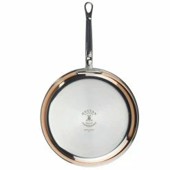 Hestan CopperBond Induction Cookware 12.5" Open Skillet -Cookware Sets Sales 2023 31591 hcb copperbond 12.5 inch open skillet bottom view