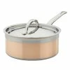 Hestan CopperBond Induction Cookware 3 Qt Covered Saucepan