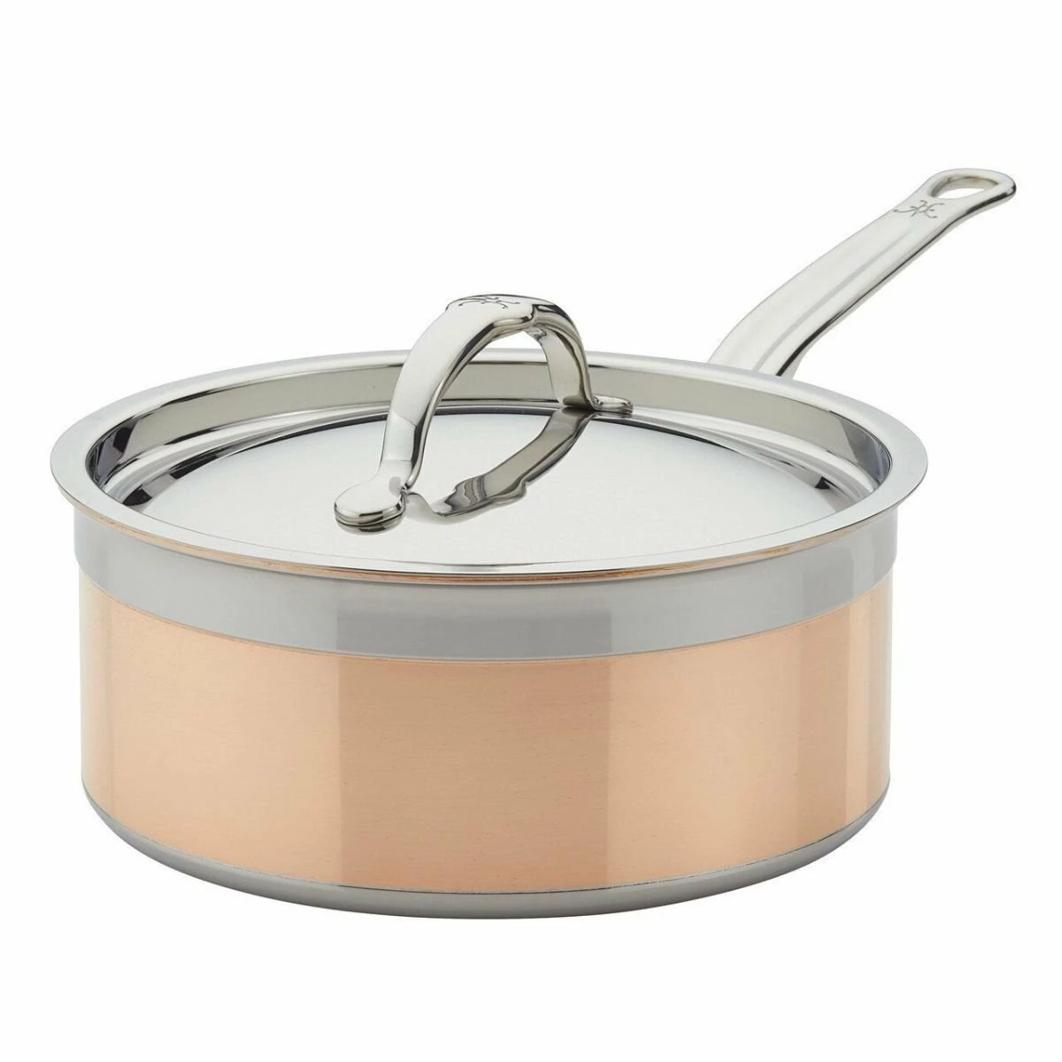 Hestan CopperBond Induction Cookware 3 Qt Covered Saucepan 1 Hestan CopperBond Induction Cookware 3 Qt Covered Saucepan