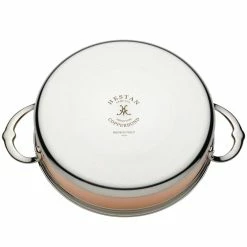 Hestan CopperBond Induction Cookware 3.5 Qt Covered Sauteuse -Cookware Sets Sales 2023 31599 hcb 3.5 qt sauteuse bottom