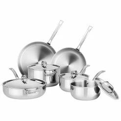 Viking Titanium 7 Ply Mirror 10-Piece Cookware Set