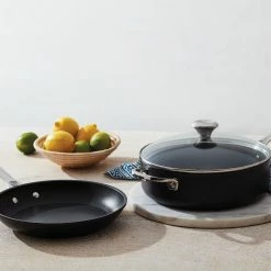 Le Creuset 3-Piece Cookware Set | Toughened Nonstick Pro -Cookware Sets Sales 2023 3pc