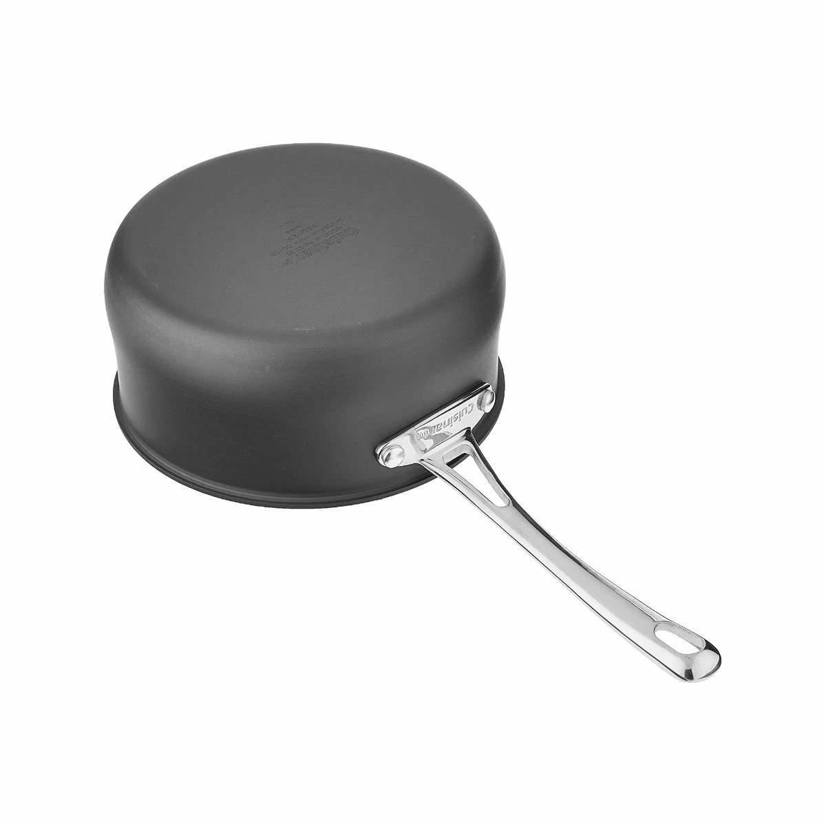 Cuisinart Contour Hard Anodized Saucepan With Cover | 3 Qt. 4 Cuisinart Contour Hard Anodized Saucepan With Cover | 3 Qt. - Image 4