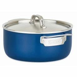 Viking Multi Ply Stainless 11-Piece Cookware Set | Blue -Cookware Sets Sales 2023 40041 9991 blsc 5 qt dutch oven blue metal