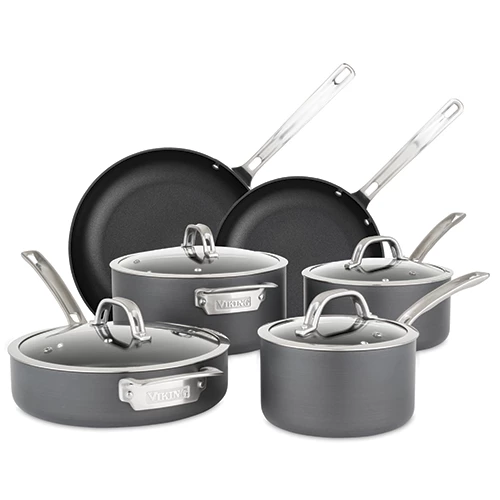 Viking Hard-Anodized Nonstick Cookware Set - 10 Piece 5 Viking Hard-Anodized Nonstick Cookware Set - 10 Piece -Cookware Sets Sales 2023 40051 9910 viking hard anodized nonstick 10 piece cookware set