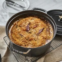 Staub 7 Qt. Round Cocotte/Dutch Oven | Matte Black 9 Staub 7 Qt. Round Cocotte/Dutch Oven | Matte Black -Cookware Sets Sales 2023 40500 281 0 2
