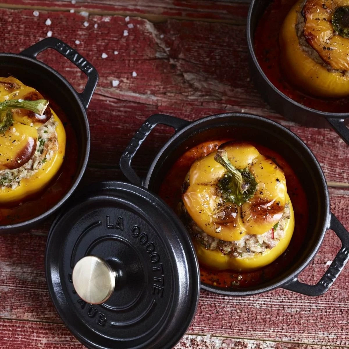 Staub 0.5 Qt. Round Cocotte/Dutch Oven | Matte Black 2 Staub 0.5 Qt. Round Cocotte/Dutch Oven | Matte Black - Image 2