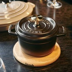 Staub 1.25 Qt. Round Cocotte/Dutch Oven | Matte Black -Cookware Sets Sales 2023 40509 480 0 1