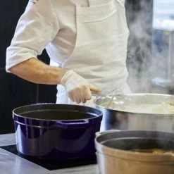 Staub 9 Qt. Round Cocotte/Dutch Oven | Dark Blue -Cookware Sets Sales 2023 40510 286 0 2