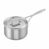 Demeyere Industry 2 Qt 5-Ply Stainless Steel Saucepan With Lid