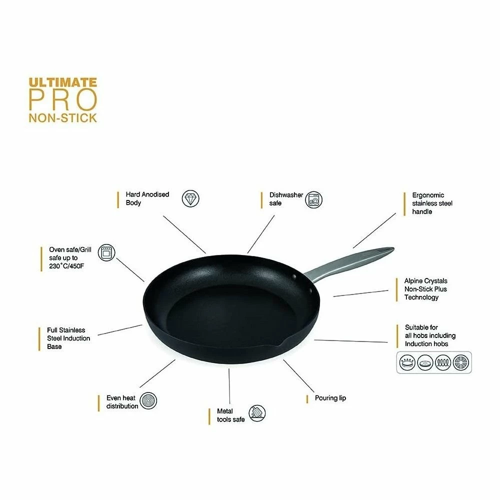 Zyliss Ultimate Pro Fry Pan | 11" 2 Zyliss Ultimate Pro Fry Pan | 11" - Image 2
