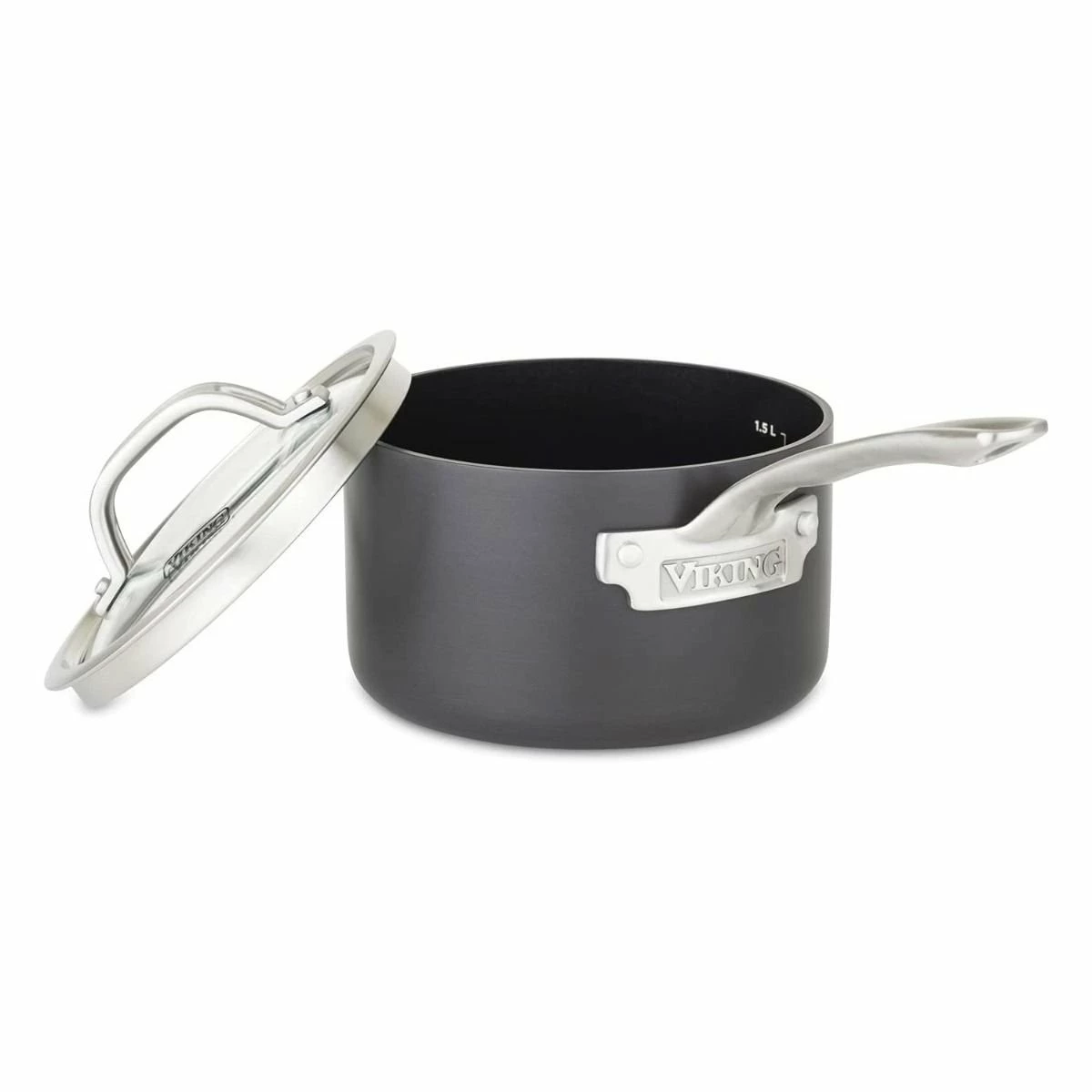 Viking Hard Anodized Nonstick Saucepan | 2-Quart 1 Viking Hard Anodized Nonstick Saucepan | 2-Quart