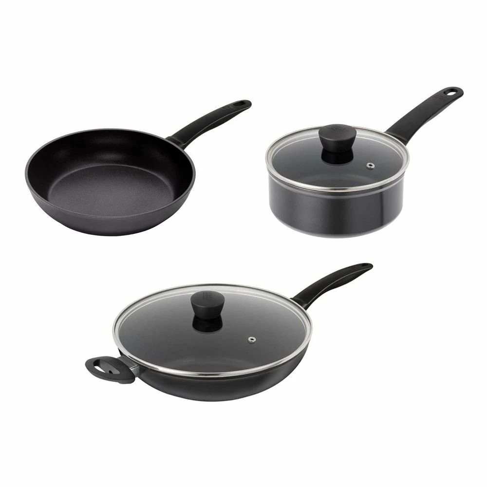 Kuhn Rikon Easy Induction Non-Stick Cookware Set | 5-Piece 1 Kuhn Rikon Easy Induction Non-Stick Cookware Set | 5-Piece