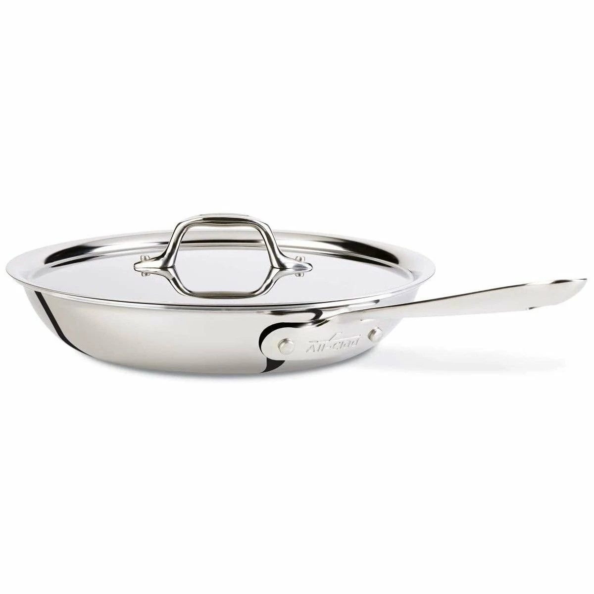 All-Clad D3 Stainless Steel Fry Pan & Lid | 10.5" 2 All-Clad D3 Stainless Steel Fry Pan & Lid | 10.5" - Image 2