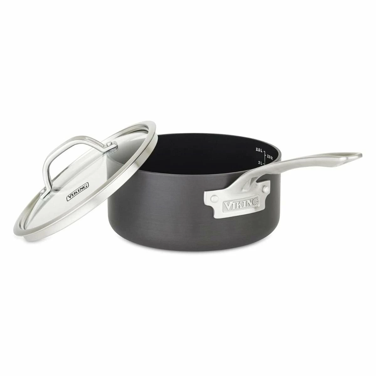 Viking Hard Anodized Nonstick Saucepan | 3-Quart 1 Viking Hard Anodized Nonstick Saucepan | 3-Quart