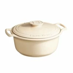 Emile Henry 6-Quart Sublime Stewpot | Creme