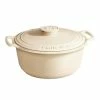 Emile Henry 7.5-Quart Sublime Stewpot | Creme