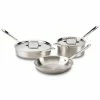 All-Clad D5 Brushed Stainless Steel Cookware Set | 5-Piece