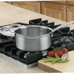 Cuisinart MultiClad Pro Triple Ply Stainless Steel 2 Qt. Saucepan -Cookware Sets Sales 2023 6177vdjlnxl. ac sl1024