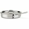 All-Clad D3 Stainless Steel 3-Quart Sauce Pan With Lid