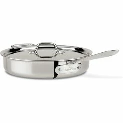All-Clad D3 Stainless Steel 3-Quart Sauce Pan With Lid