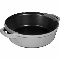 Staub Stackable Cocotte, Braiser, And Grill Pan With Lid | Graphite Grey -Cookware Sets Sales 2023 61mfqv3ngzl. ac sl1500